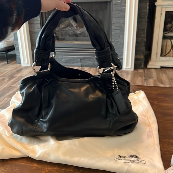 Coach Handbags - Coach black purse with duster bag